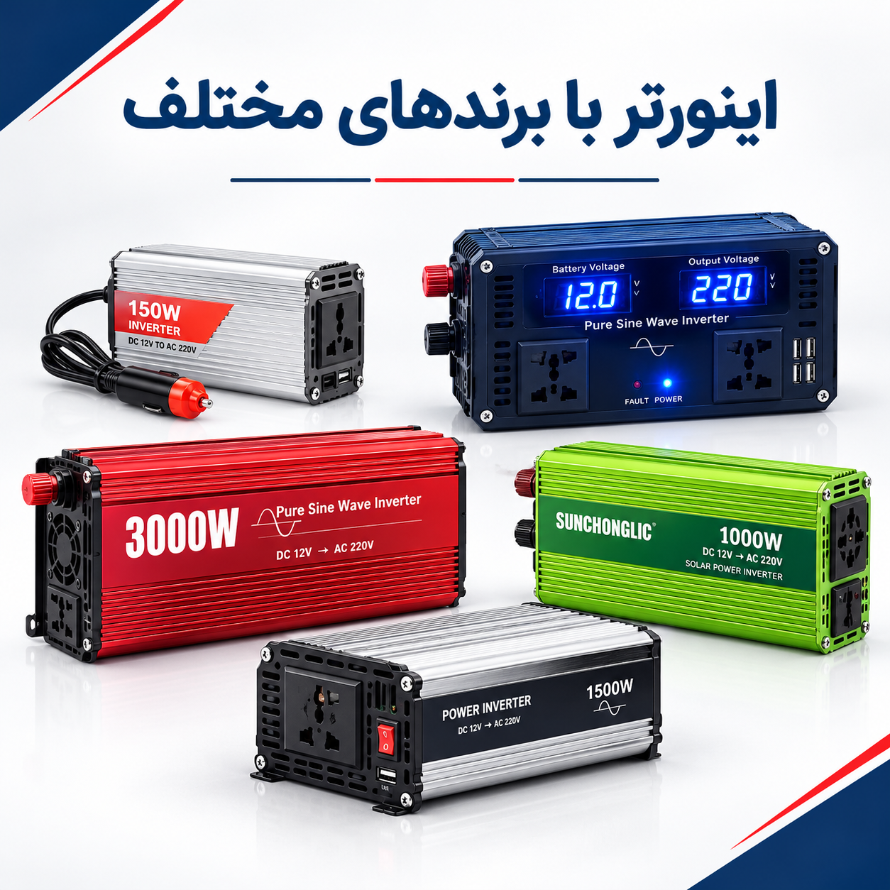 اینورترهای گوناگون